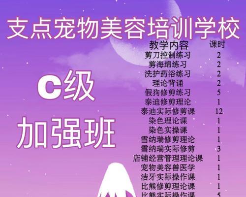 宠物美容师C级考试（揭秘宠物美容师考C级的时间成本及关键因素）
