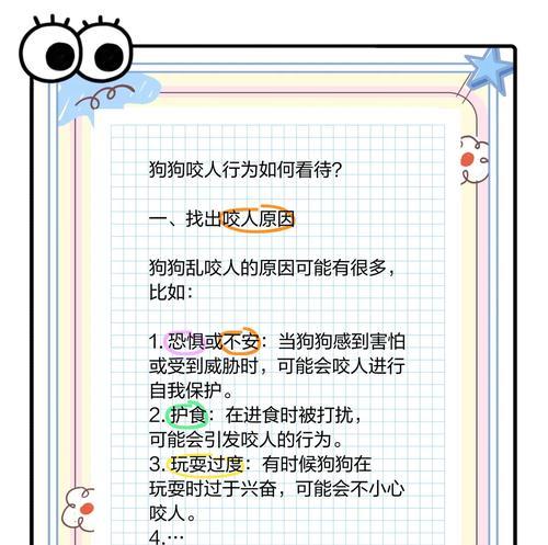 纠正狗狗护食咬人的方法（保持食物安全，建立正确的食物行为）