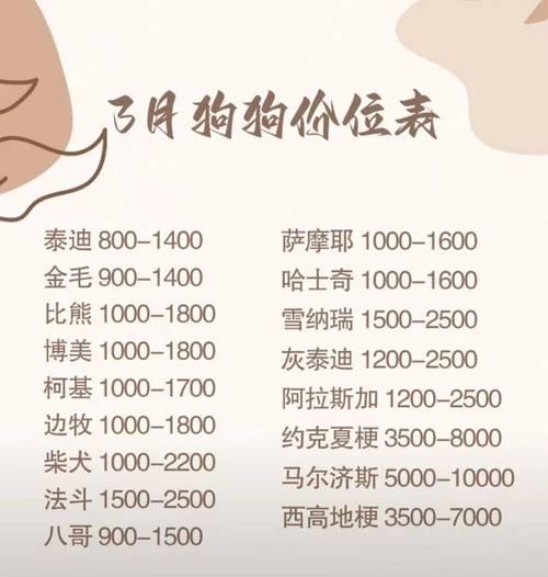 饲养金毛的花销一览（了解金毛的养育成本，做好准备）