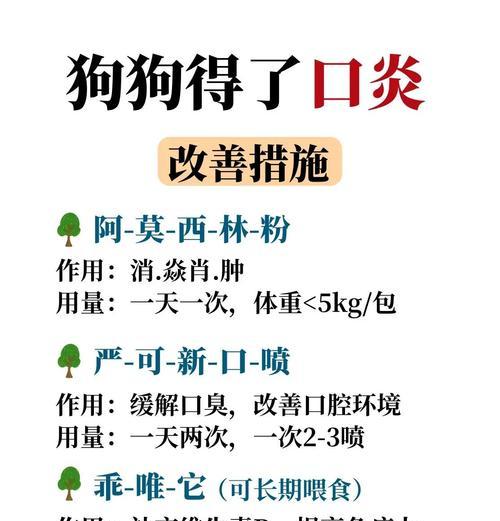 狗狗舔伤口（揭开狗狗舔伤口的真相，为何不能消毒？）